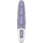 SATISFYER - BOMBA DE AR VIBRADOR 1 VIBRADOR INFLÃVEL PONTO G ROXO